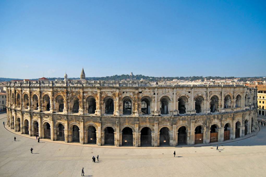Die Arena von Nîmes entdecken