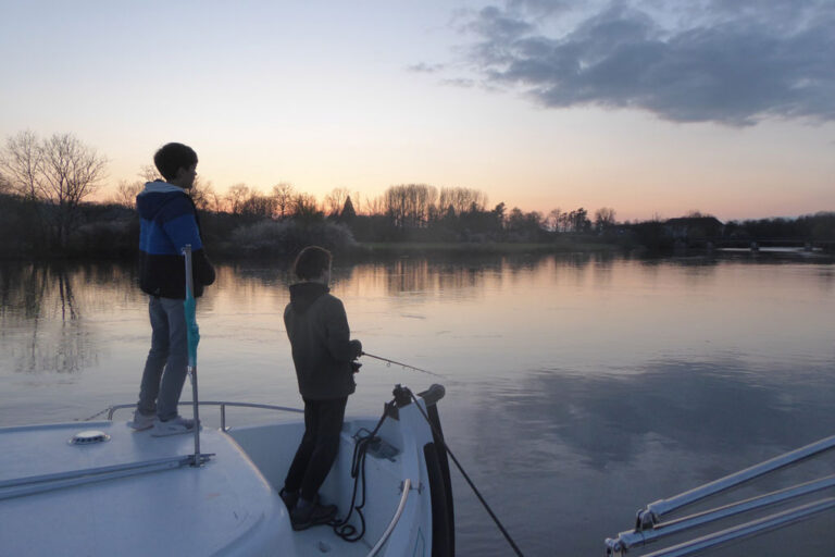 Ruhe und das Paradies für Angler