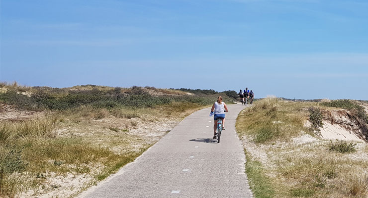 Fahrrad fahren - Hausbooturlaub Holland