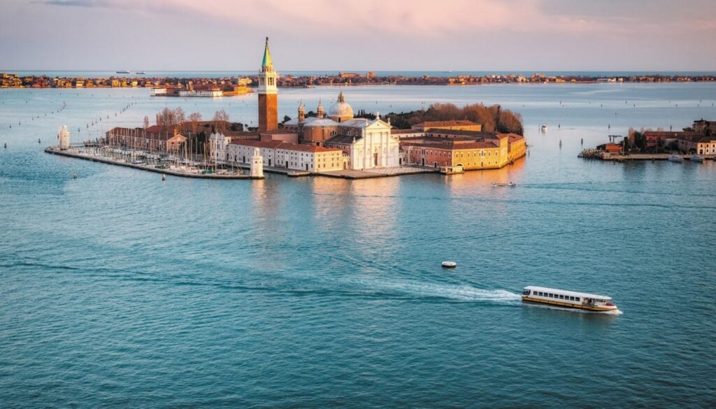 croisière fluviale dans la lagune de venise