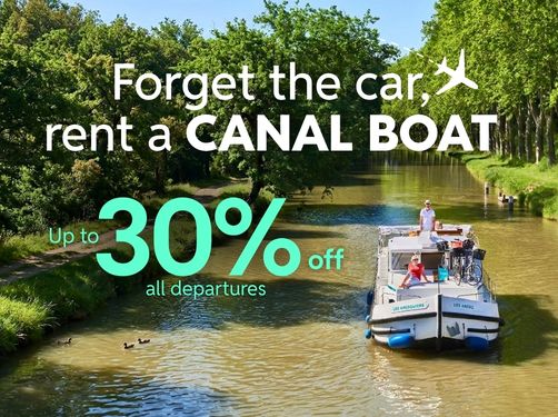 Forget the car, rent a canal boat